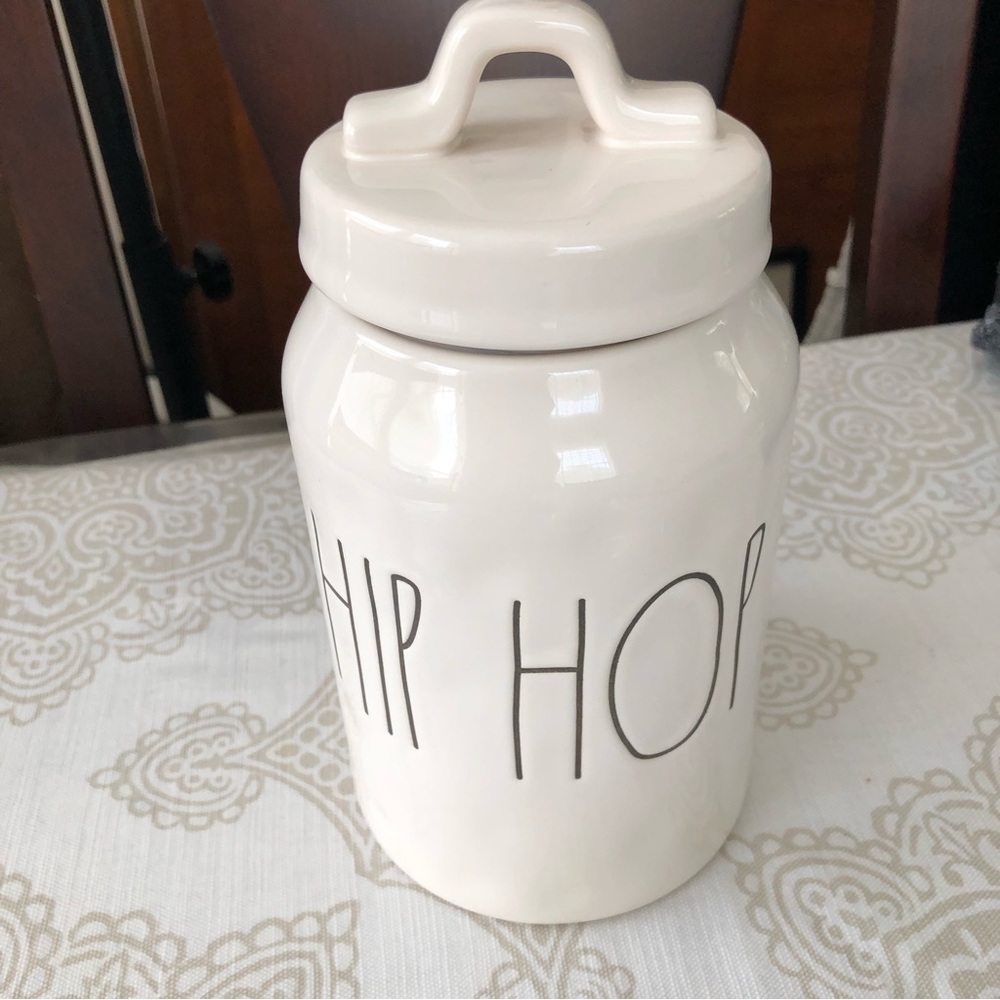 NEW Rae Dunn Easter Hip Hop Canister 8”
